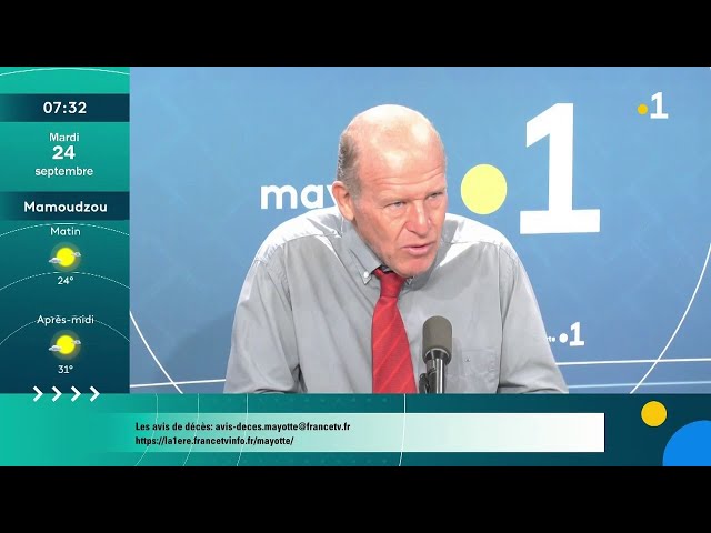 ⁣Le recteur de Mayotte était l'invité de Zakweli