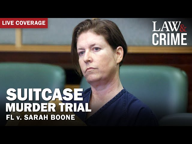 ⁣LIVE: Suitcase Murder Trial — FL v. Sarah Boone — Motions Hearing