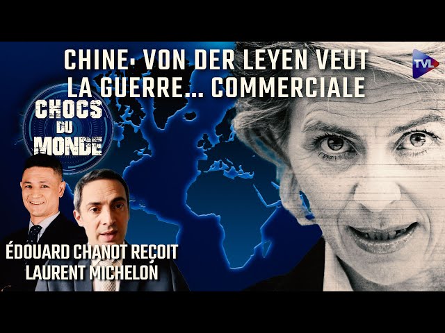 ⁣Taxe contre les véhicules chinois : des emplois français menacés - Chocs du monde avec L. Michelon