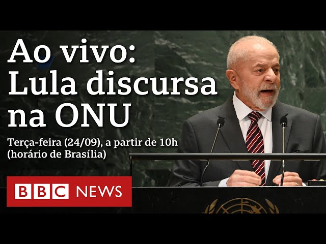 ⁣Ao vivo: Lula discursa na Assembleia Geral da ONU