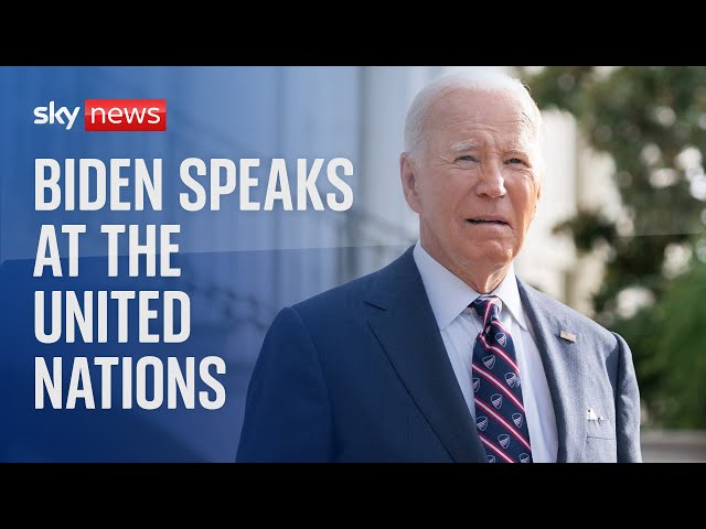 ⁣Watch live: World leaders gather in New York for the UN General Assembly (UNGA)