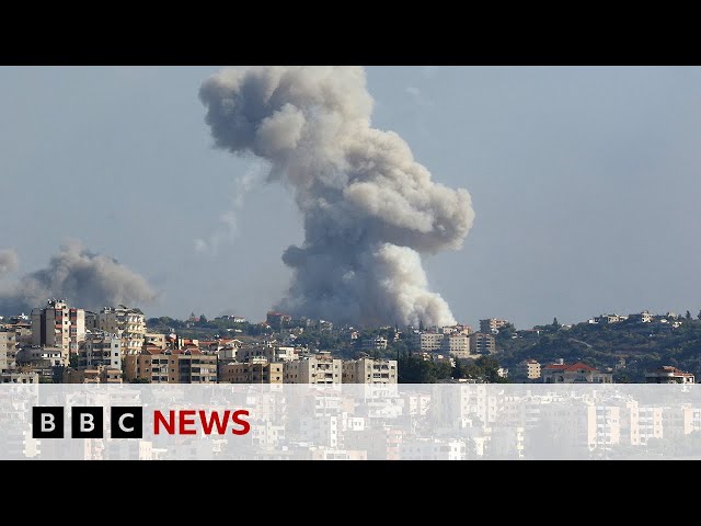 ⁣Israel and Hezbollah carry out new strikes after deadliest day in Lebanon since 1990 | BBC News