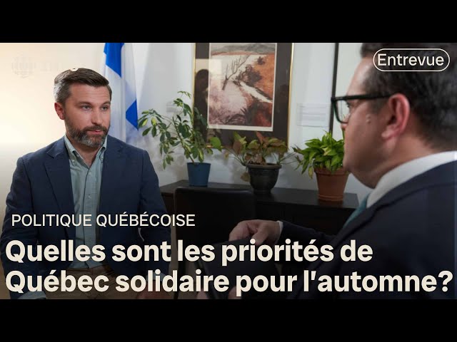 ⁣Quels sont les défis et ambitions de Québec solidaire ? | Les Coulisses du pouvoir