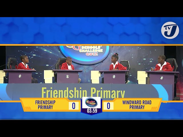 ⁣Friendship Primary vs Windward Road Primary | TVJ Jnr. Schools' Challenge Quiz 2024