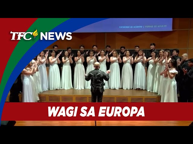 ⁣Filipino choral groups humakot ng parangal sa choral competitions sa Europa | TFC News Europe