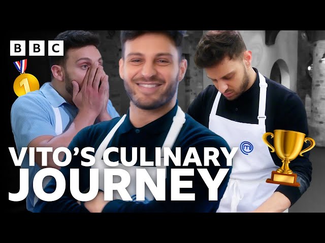 ⁣Vito Coppola's Incredible Celebrity MasterChef Journey - BBC