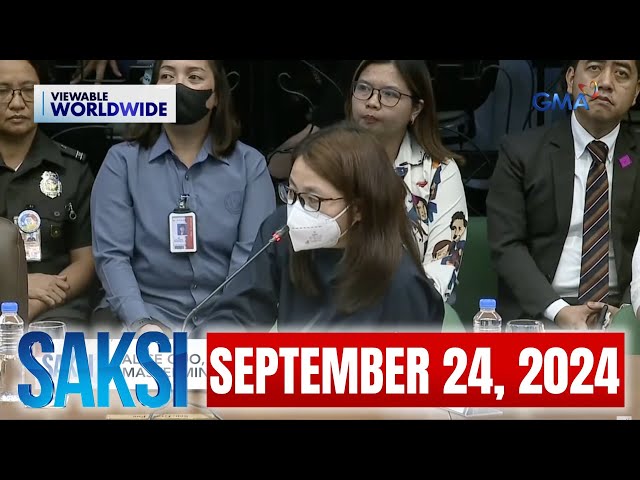 ⁣Saksi Express: Sept. 24, 2024 [HD]