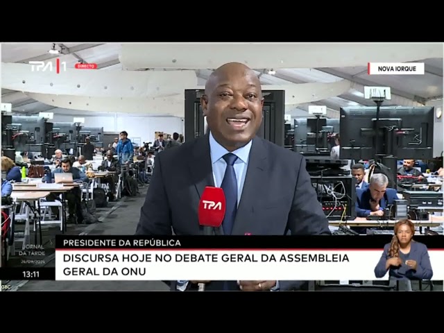 ⁣Presidente da República -  Discursa hoje no debate geral da Assembleia geral da ONU