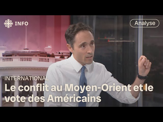 ⁣L’impact du conflit au Moyen-Orient sur la présidentielle américaine