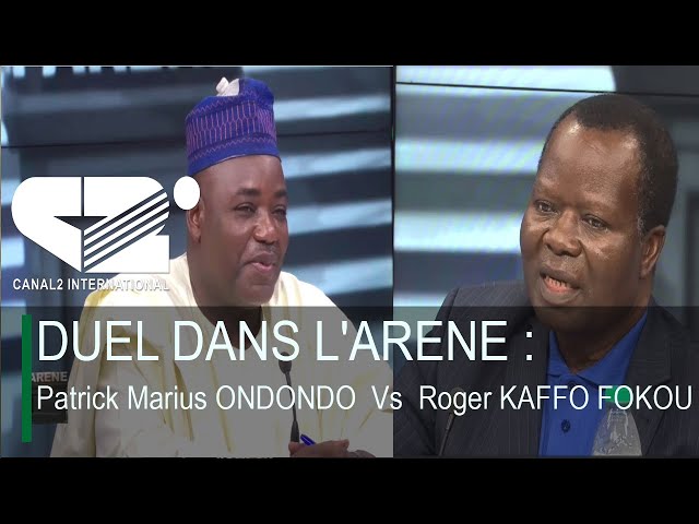 ⁣Urgent: DUEL DANS L'ARENE : Roger KAFFO FOKOU  Vs  Patrick Marius ONDONDO