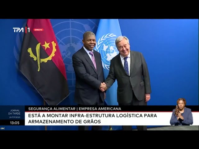 ⁣Presidente da República quer mais investimento de empresas privadas americanas em Angola