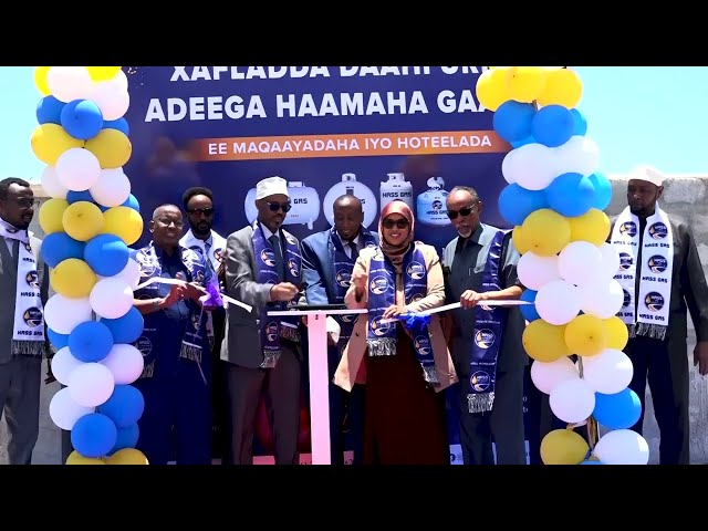 ⁣Wasiiru Dowlaha W Ganacsiga XFS "Isticmaalka Gaaska waxa uu badbaado u yahay xaalufinta deegaan