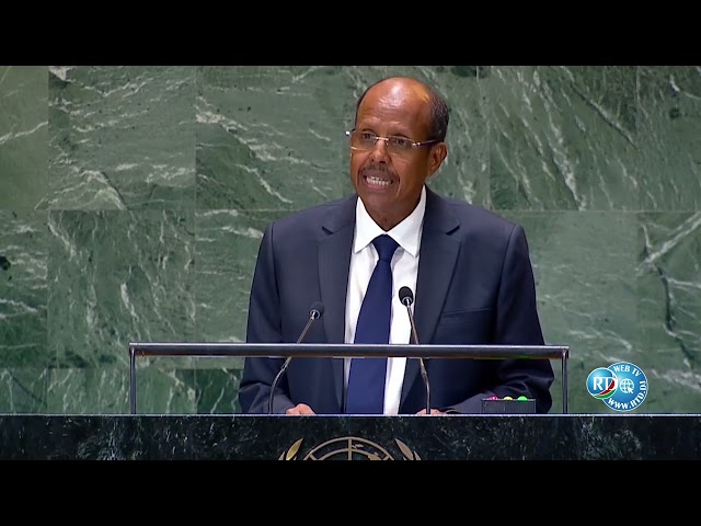 ⁣Extrait Ministre des affaires étrangère et de la coopération international Mr. Mahamoud Ali Youssouf