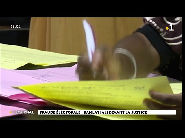 Fraude électorale : Ramlati Ali devant la justice