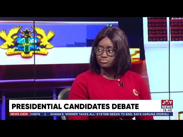 Presidential Candidates Debate: There won't be borrowing under my leadership - Hassan Ayariga.