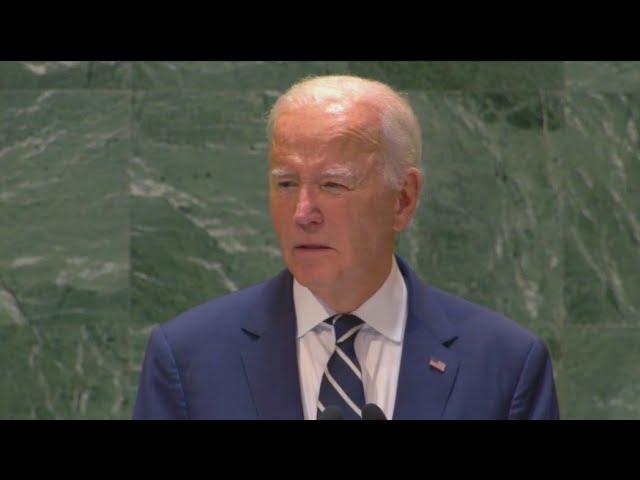 President Biden delivers final speech to United Nations