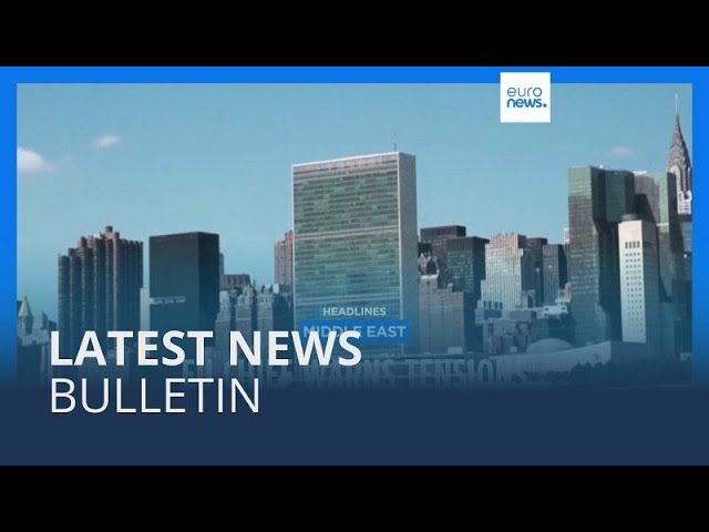 ⁣Latest news bulletin | September 24th – Evening