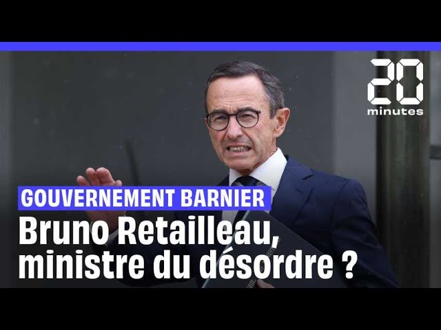 ⁣Bruno Retailleau : Un ministre de l'Intérieur qui sème le désordre ?