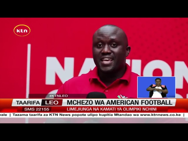 ⁣Shirikisho la mchezo wa American Football hapa nchini lajiunga na kamati ya Olimpiki nchini