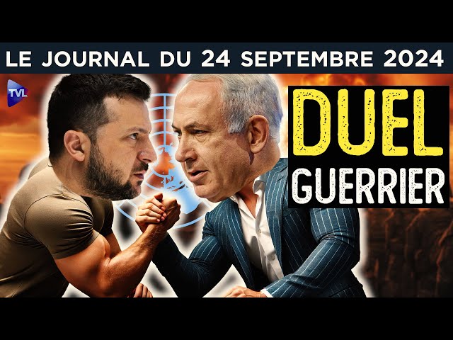 ⁣ONU : Zelensky éclipsé par Netanyahou ? - JT du mardi 24 septembre 2024