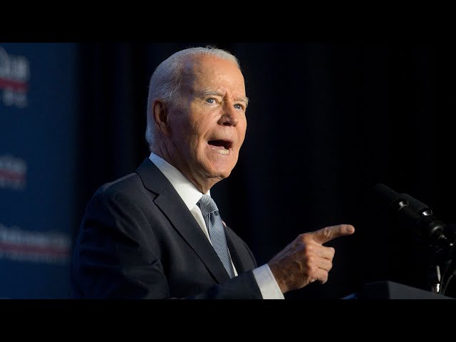 LIVE: Biden gives remarks on combating climate change | NBC News