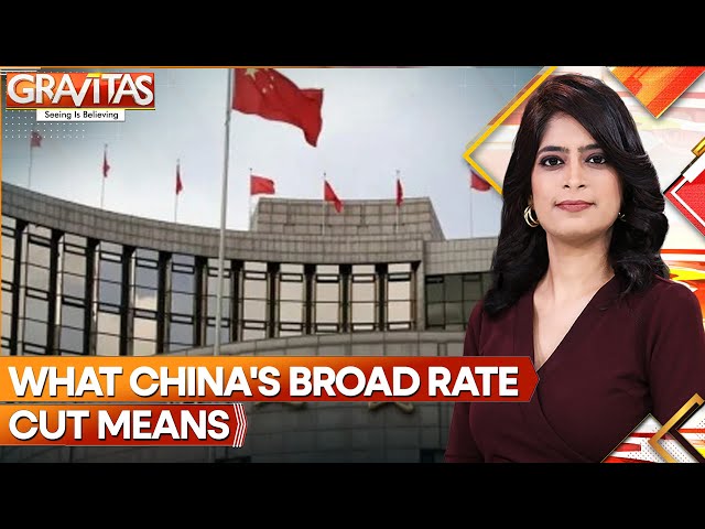 ⁣China Cuts Rates & Lowers Reserve Ratio To Boost Liquidity | Gravitas | WION