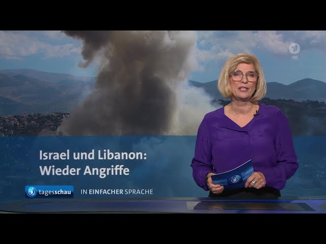 ⁣tagesschau in Einfacher Sprache 19:00 Uhr, 24.09.2024