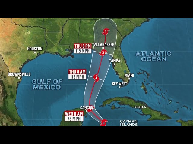 LIVE: Tropical Storm Helene tracker