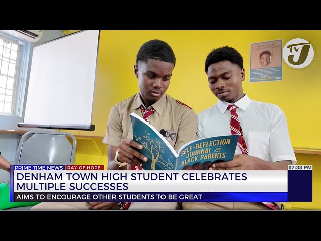 Denham Town High Student Celebrates Multiple Successes | TVJ News