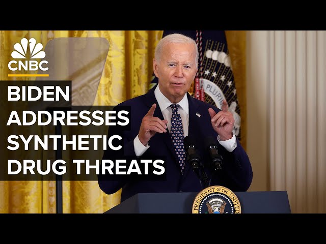 ⁣President Biden delivers remarks on synthetic drug threats — 9/24/2024