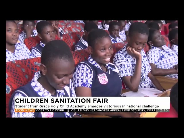 Children Sanitation: Student from Grace Holy Child Academy emerges victorious in national challenge