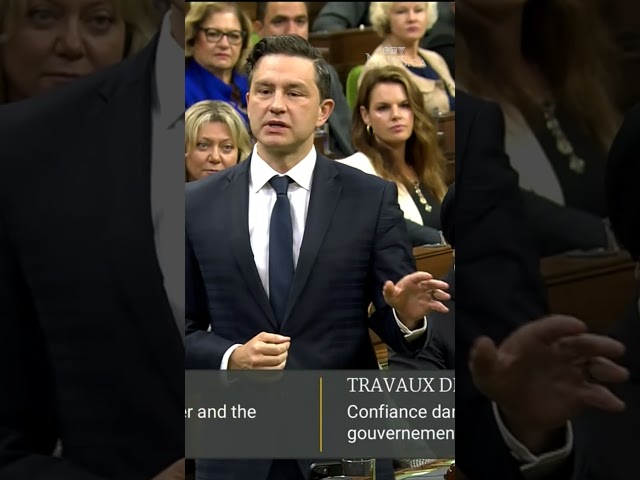 ⁣Singh asks Poilievre if he would cut the dental care plan