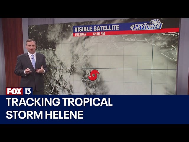 ⁣Tropical Storm Helene forms; Florida on alert