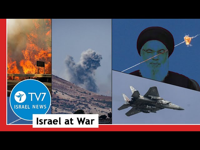 ⁣Israel intensifies attacks versus Hezbollah; Israelis voice confidence in IDF TV7 Israel News 24.09