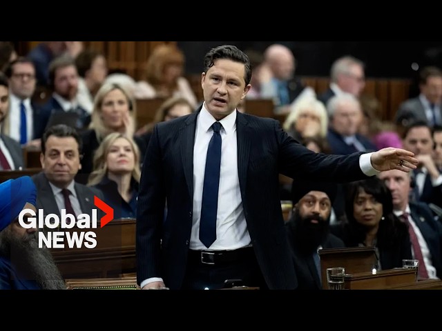 Poilievre makes 1st attempt to topple Trudeau government with non-confidence motion