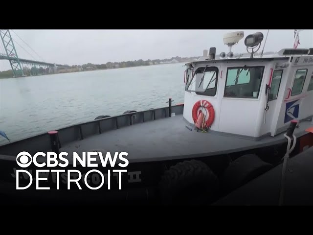 Mailboat rescues Florida man who allegedly tried to swim across Detroit River