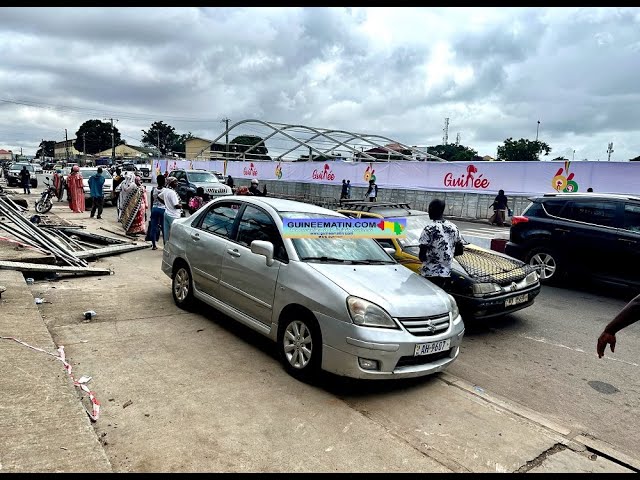 ⭕️ Fête de l'Indépendance à Conakry  la circulation bloquée à Dixinn Terrasse