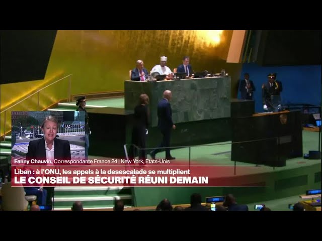 La situation au proche-Orient au coeur de l'Assemblée générale de l'ONU à New York • FRANC