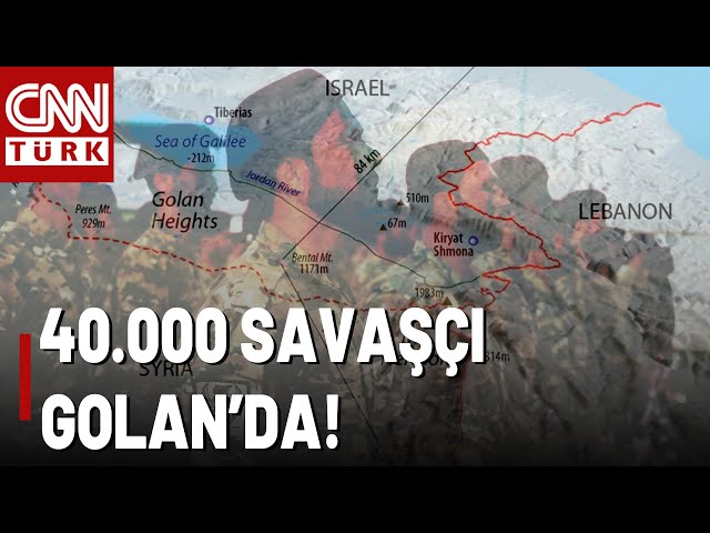 ⁣Haaretz Açıkladı: Golan'a 40.000 Savaşçı!