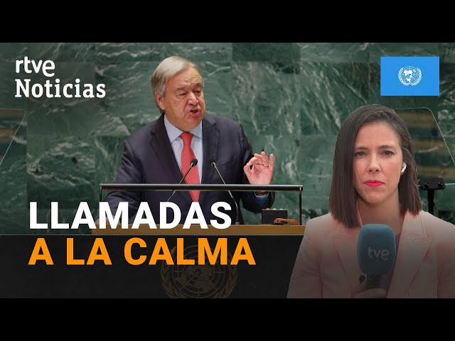 ⁣ONU: GUTERRES alerta que el ESTADO del MUNDO es "INSOSTENIBLE" y LÍBANO está "al BORD