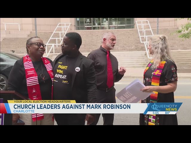 Church leaders speak out against Lt. Governor Mark Robinson