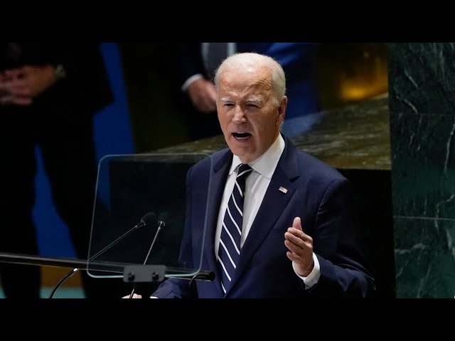 ⁣Así fue el último discurso de Biden en la ONU