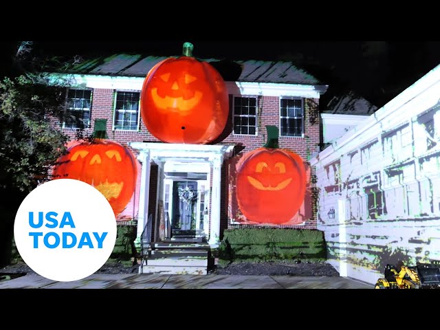 Ohio man goes extra mile with Halloween decorations | USA TODAY