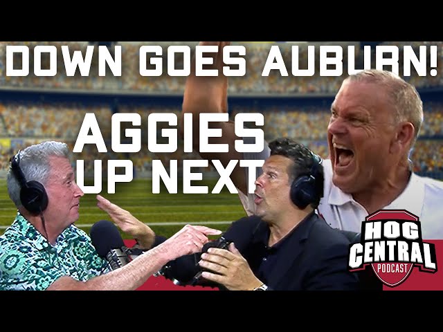 Hogs Win SEC Opener, Take Momentum to Arlington for Aggies. The Hog Central Podcast