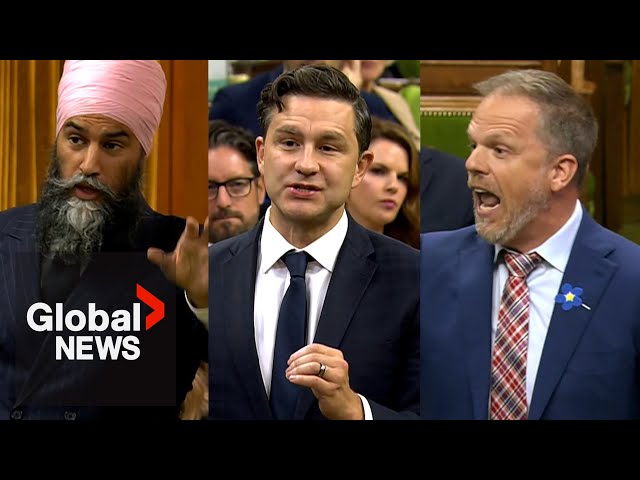 ⁣Holland mocks Poilievre’s slogans, says Conservatives will “cut the dental, axe the pharmacare”