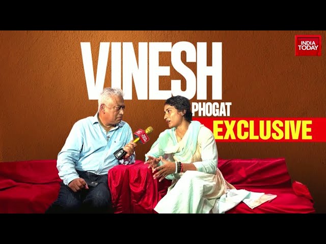 ⁣Vinesh Phogat Exclusive Interview With Rajdeep Sardesai | Election Unlocked | India Today Exclusive