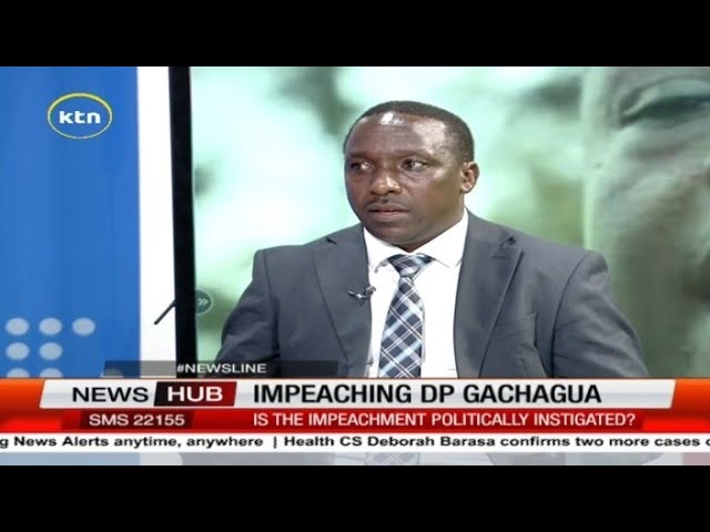 ⁣Impeaching DP Gachagua:Rigathi is committed to his job but he is being targetted~Peter Kihungi