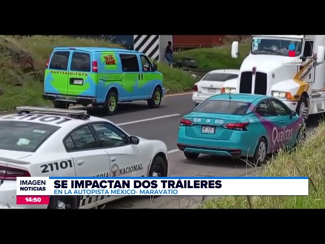 ⁣Incendio de tráiler paralizó la autopista México-Maravatío | Noticias GDL con Fabiola Anaya