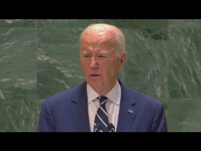 ⁣Biden delivers final UN address, here's what was said