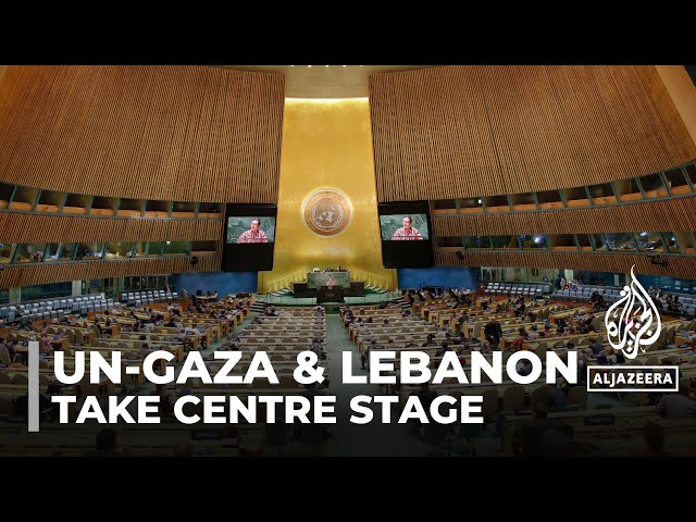 ⁣Gaza and Lebanon take centre stage as world leaders call for end to violence